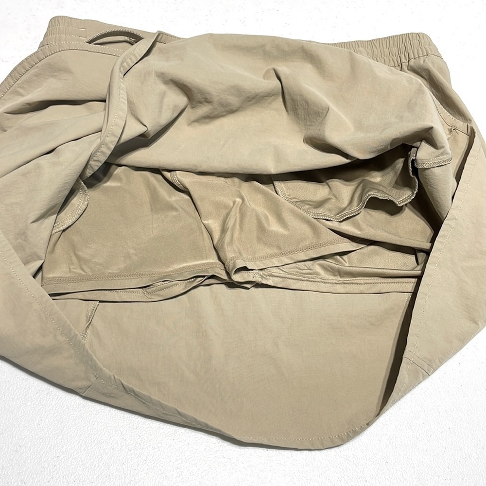 Eddie Bauer Tulip Hem Skort khaki size L - Picture 6 of 12